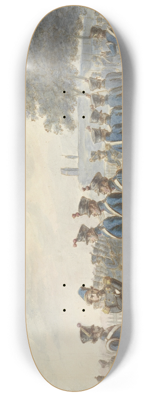 Gerret Jasink van de Poll - Plattelandsschutterij, 1830 8.25 inch art skate deck
