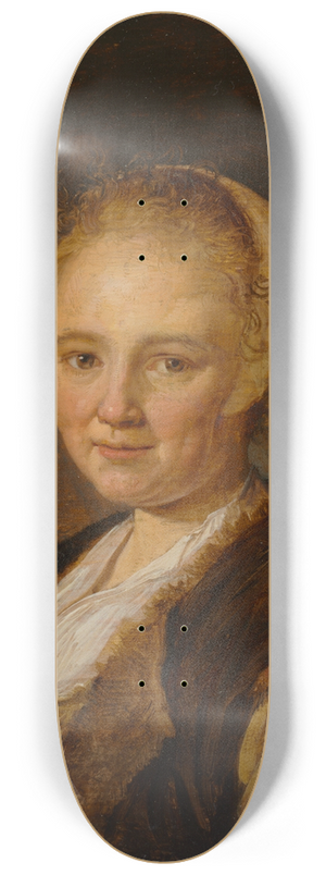 Gerrit Dou - A Young Woman 8.25 inch art skate deck