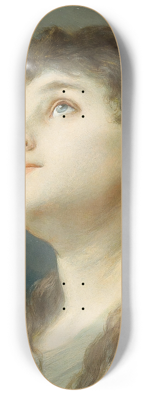 Gabriel von Max - Praying 8.25 inch art skate deck