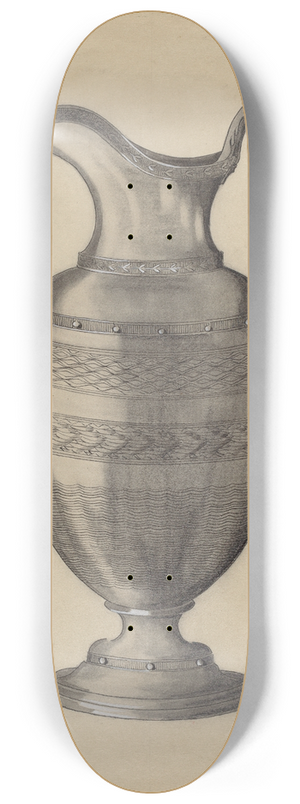 Gertrude Schmidt - Pewter Pitcher 8.25 inch art skate deck