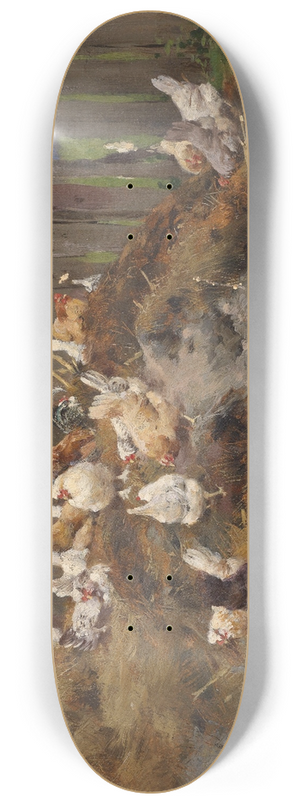 Geza Vastagh - Hhnerhof 8.25 inch art skate deck