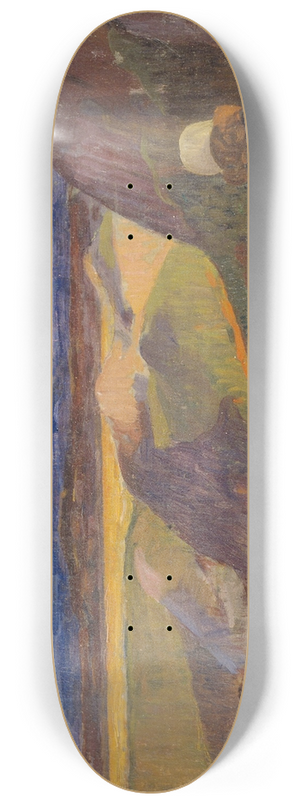 G.F. Clement - Breton Landscape 8.25 inch art skate deck