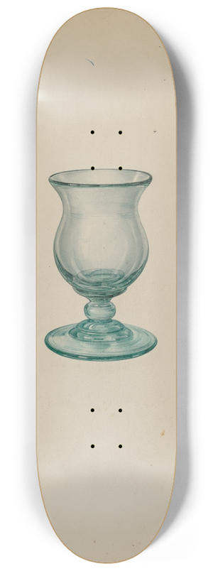 Giacinto Capelli - Blown Glass 8.25 inch art skate deck