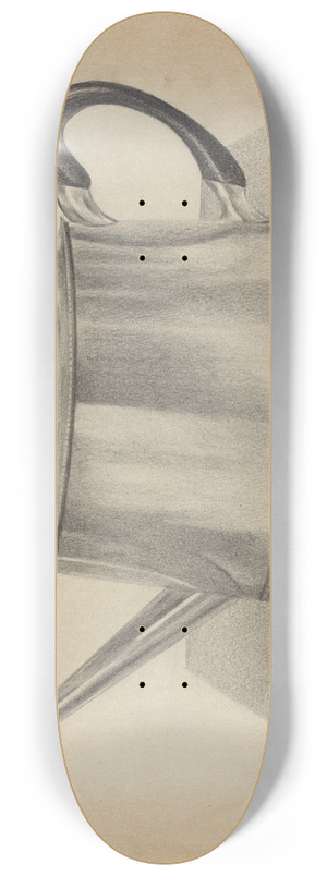 Giacinto Capelli - Silver Teapot 8.25 inch art skate deck