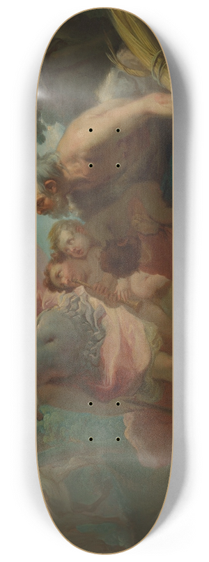 Gaetano Gandolfi - Erminia amongst the Shepherds 8.25 inch art skate deck