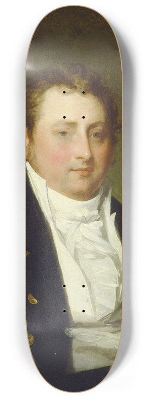 Gilbert Stuart - Edward Stow 8.25 inch art skate deck