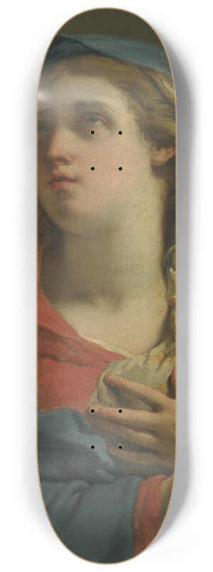 Gaetano Gandolfi - Madonna Annunciate 8.25 inch art skate deck