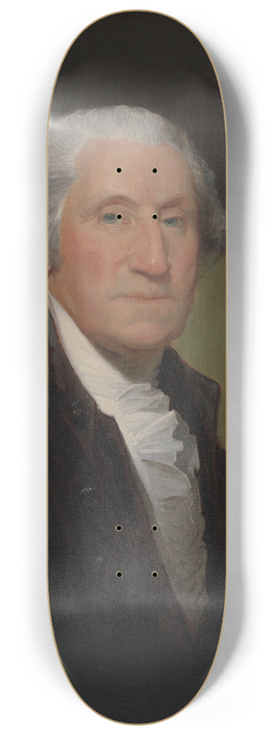 Gilbert Stuart - George Washington 8.25 inch art skate deck