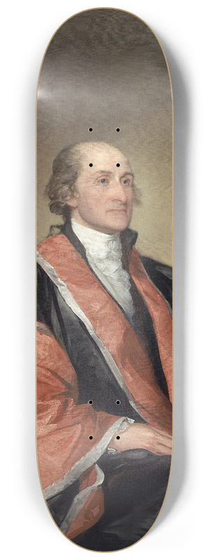 Gilbert Stuart - John Jay 8.25 inch art skate deck