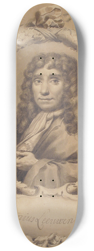 Gaetano Gandolfi - The Dutch Microscopist Anton van Leeuwenhoek 8.25 inch art skate deck Gaetano Gandolfi - The Dutch Microscopist Anton van Leeuwenhoek 8.25 inch art skate deck