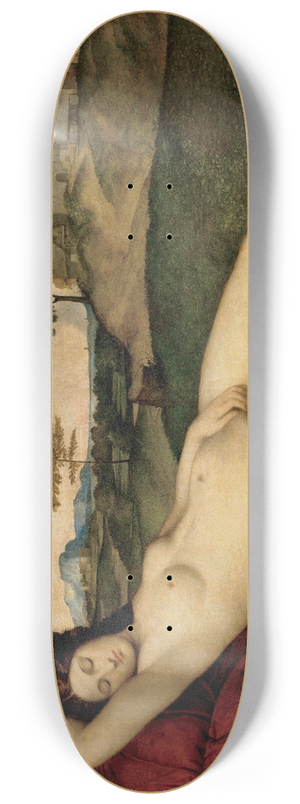 Giorgione - Sleeping Venus 8.25 inch art skate deck