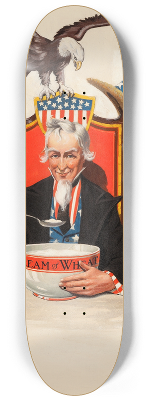 Galen J. Perrett - Building a Nation 8.25 inch art skate deck