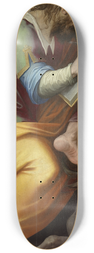 Giorgio Vasari - Saint Luke 8.25 inch art skate deck