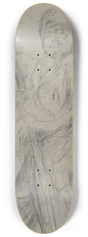 Giovanni Battista Piazzetta - Executioner Holding Up a Severed Head 8.25 inch art skate deck