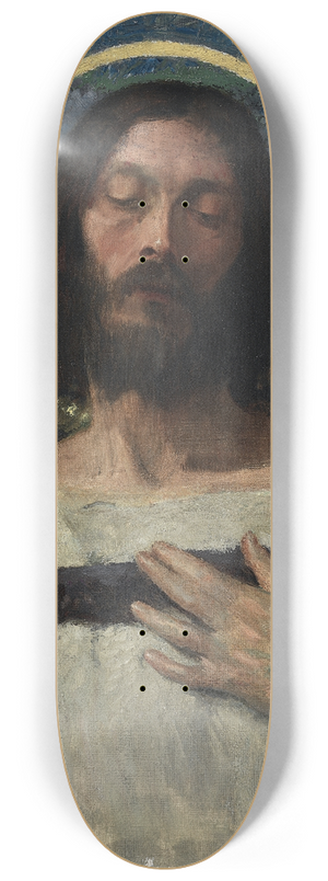 Gari Melchers - Christ 8.25 inch art skate deck