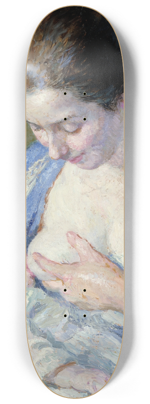 Gari Melchers - Mother and Child 8.25 inch art skate deck