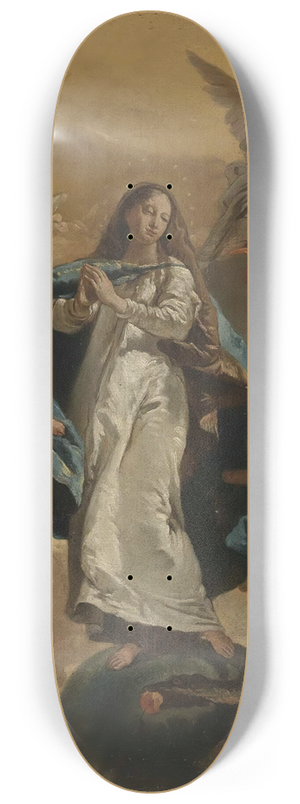 Giovanni Battista Tiepolo - The Immaculate Conception 8.25 inch art skate deck