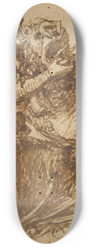 Giovanni Bellini - Fortitude 8.25 inch art skate deck