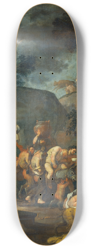 Giulio Carpioni - A Bacchanal 8.25 inch art skate deck