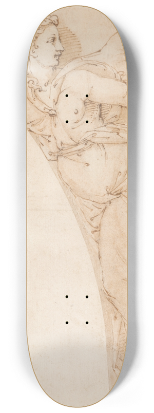 Giulio Romano - Victory holding a jug 8.25 inch art skate deck