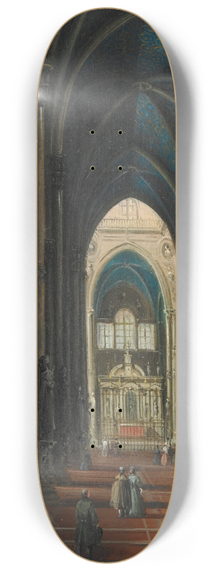 Giuseppe Bernardino Bison - Duomo di Milano 8.25 inch art skate deck