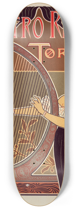 Giuseppe Boano - Thtre Royal De Turin 8.25 inch art skate deck