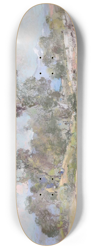 Giuseppe Casciaro - Paesaggio 8.25 inch art skate deck