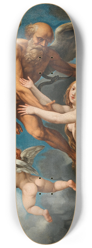 Giuseppe Cesari - Time abducting truth 8.25 inch art skate deck