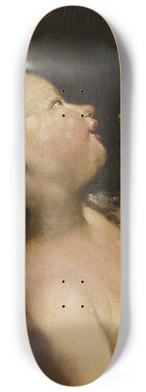 Giuseppe Maria Crespi - The Young John The Baptist 8.25 inch art skate deck