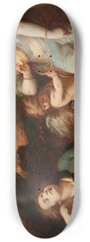 Giuseppe Nuvolone - Armida and the sleeping Rinaldo 8.25 inch art skate deck