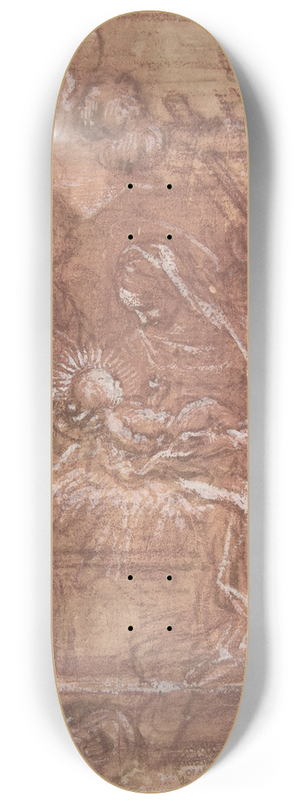 Giuseppe Passeri - The Nativity 8.25 inch art skate deck