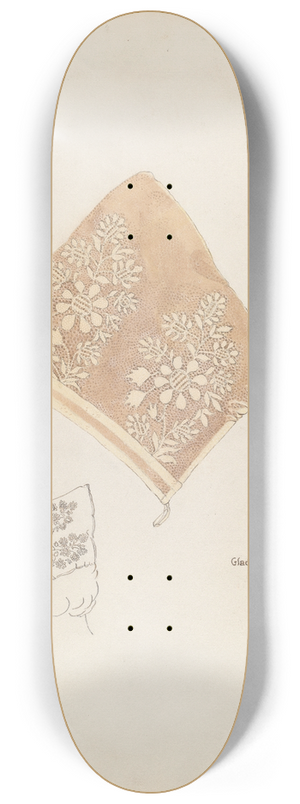 Gladys C. Parker - Lace Cap 8.25 inch art skate deck