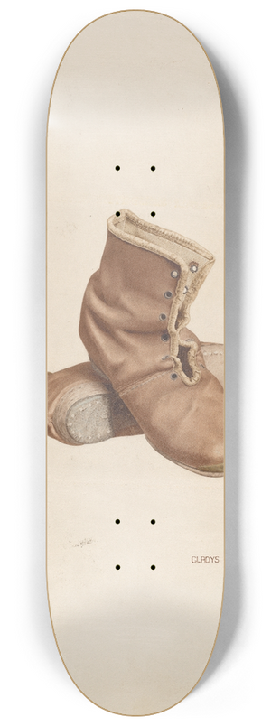 Gladys M. Guillaudeu - Childs Shoes 8.25 inch art skate deck