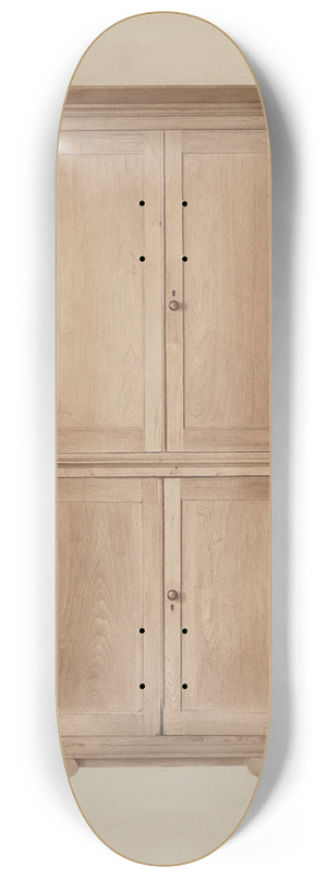 Gladys M. Guillaudeu - Triangular Corner Safe 8.25 inch art skate deck