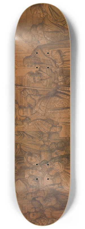Godfried Guffens - Alderman Gerard van de Werve Receives Albrecht Drer 8.25 inch art skate deck
