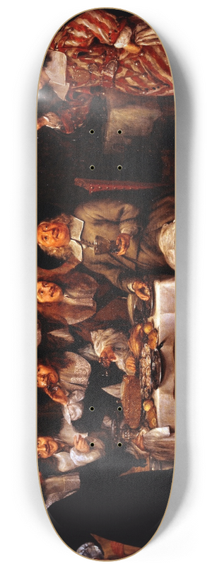 Gonzales Coques - Repas dartistes 8.25 inch art skate deck