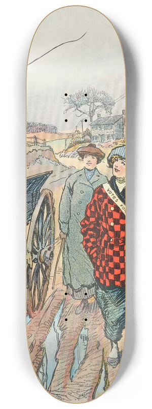 Gordon Grant - Giddap! 8.25 inch art skate deck