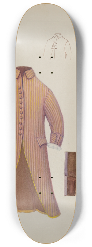 Gordon Saltar - Dress Coat 8.25 inch art skate deck