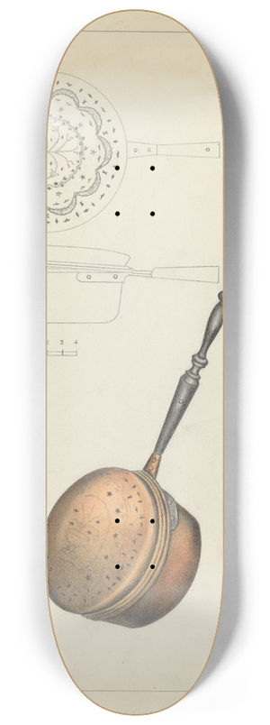 Gordon Sanborn - Warming Pan 8.25 inch art skate deck