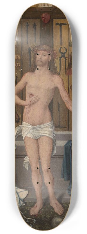 Goswin van der Weyden - Christ with the Instruments of Passion 8.25 inch art skate deck