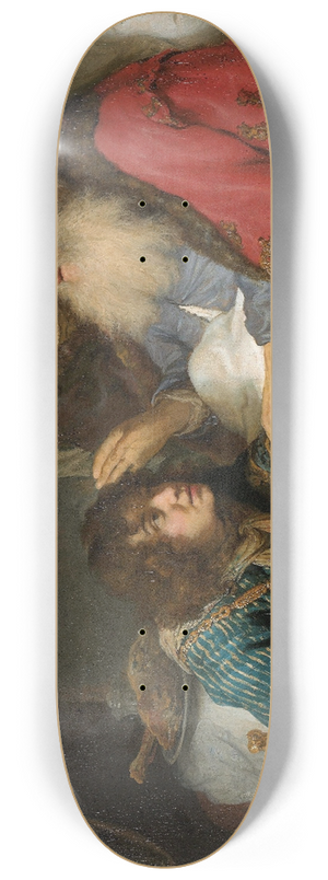 Govert Flinck - Isaac Blessing Jacob 8.25 inch art skate deck