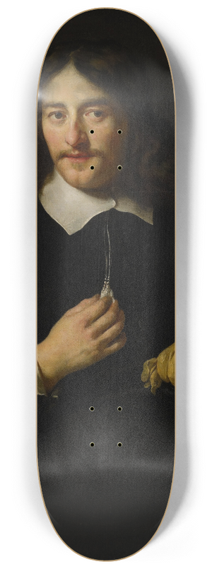Govert Flinck - Portrait of a Man 8.25 inch art skate deck