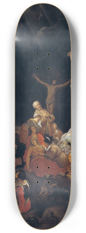 Govert Flinck - The Crucifixion 8.25 inch art skate deck