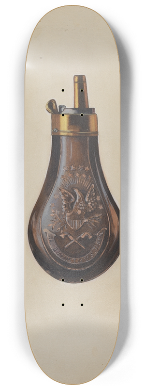 Grace Halpin - Powder Horn 8.25 inch art skate deck