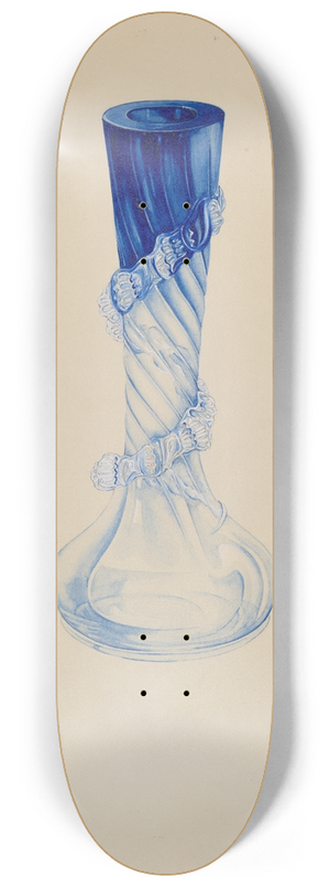 Grace Halpin - Vase 8.25 inch art skate deck