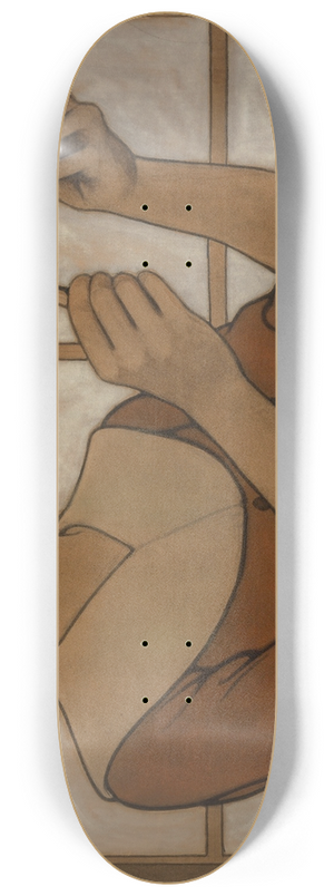 Guernsey Moore - Thanksgiving 8.25 inch art skate deck