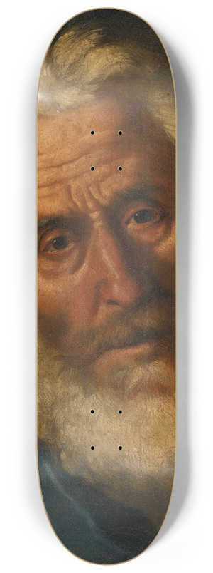 Gaspare Traversi - Head Of A Philosopher 8.25 inch art skate deck
