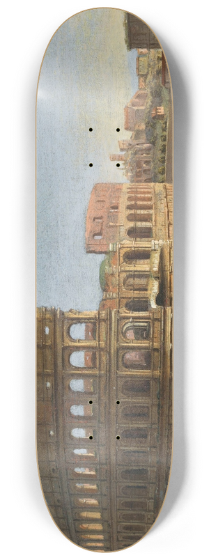 Gaspar Van Wittel - Colosseum 8.25 inch art skate deck Gaspar Van Wittel - Colosseum 8.25 inch art skate deck