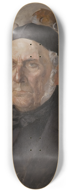 Gustaf Cederstrm - Karl Emanuel Cederstrm, 1804-1892 8.25 inch art skate deck