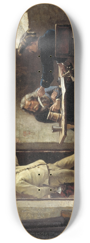 Gustaf Cederstrm - Recruiting Sergeants 8.25 inch art skate deck